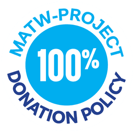 100% Donation Policy